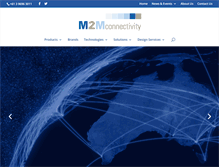 Tablet Screenshot of m2mconnectivity.com.au